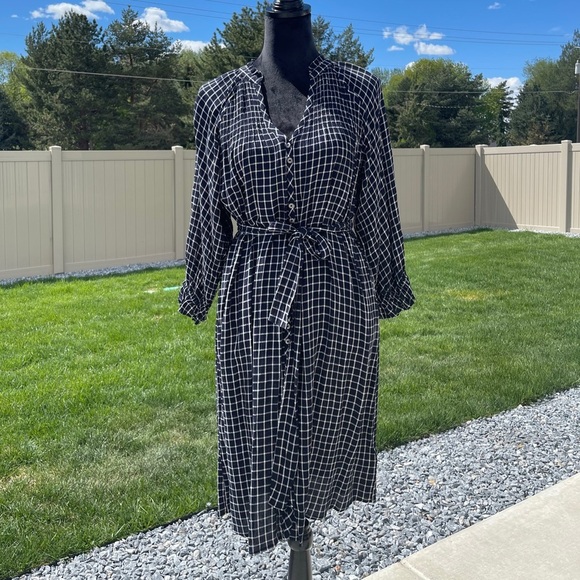 Anthropologie Sara Smocked Shirtdress - Picture 3 of 7